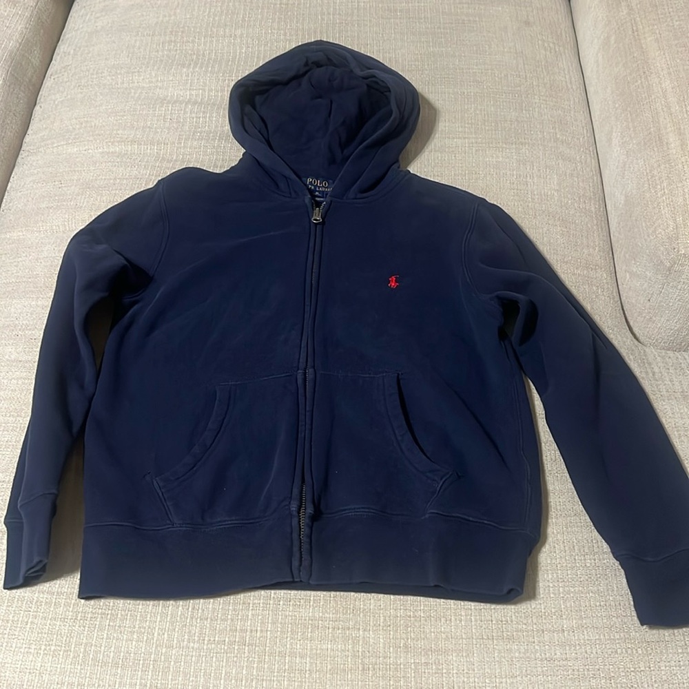 Polo Zip up Hoodie
